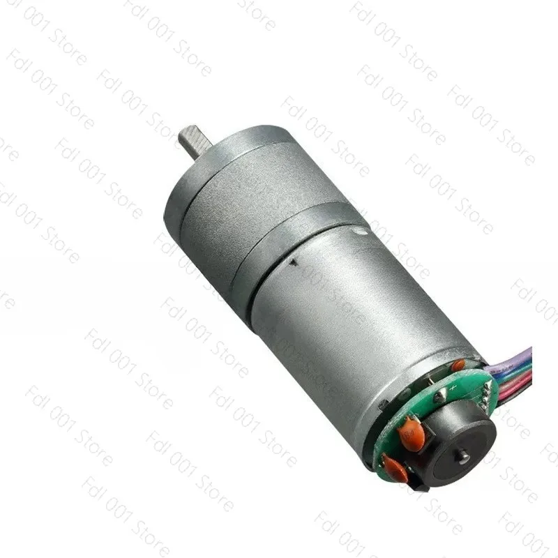 Suitable for 12V Geared Motor with Encoder Dual Channel 12PPR 24V Micro DC Geared Motor