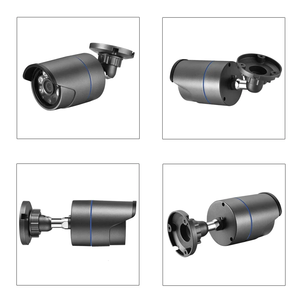 

AZISHN IP Camera 4MP H.265 Audio Recording Outdoor Waterproof IP66 CCTV Camera Night Vision Home Surveillance Network Cam