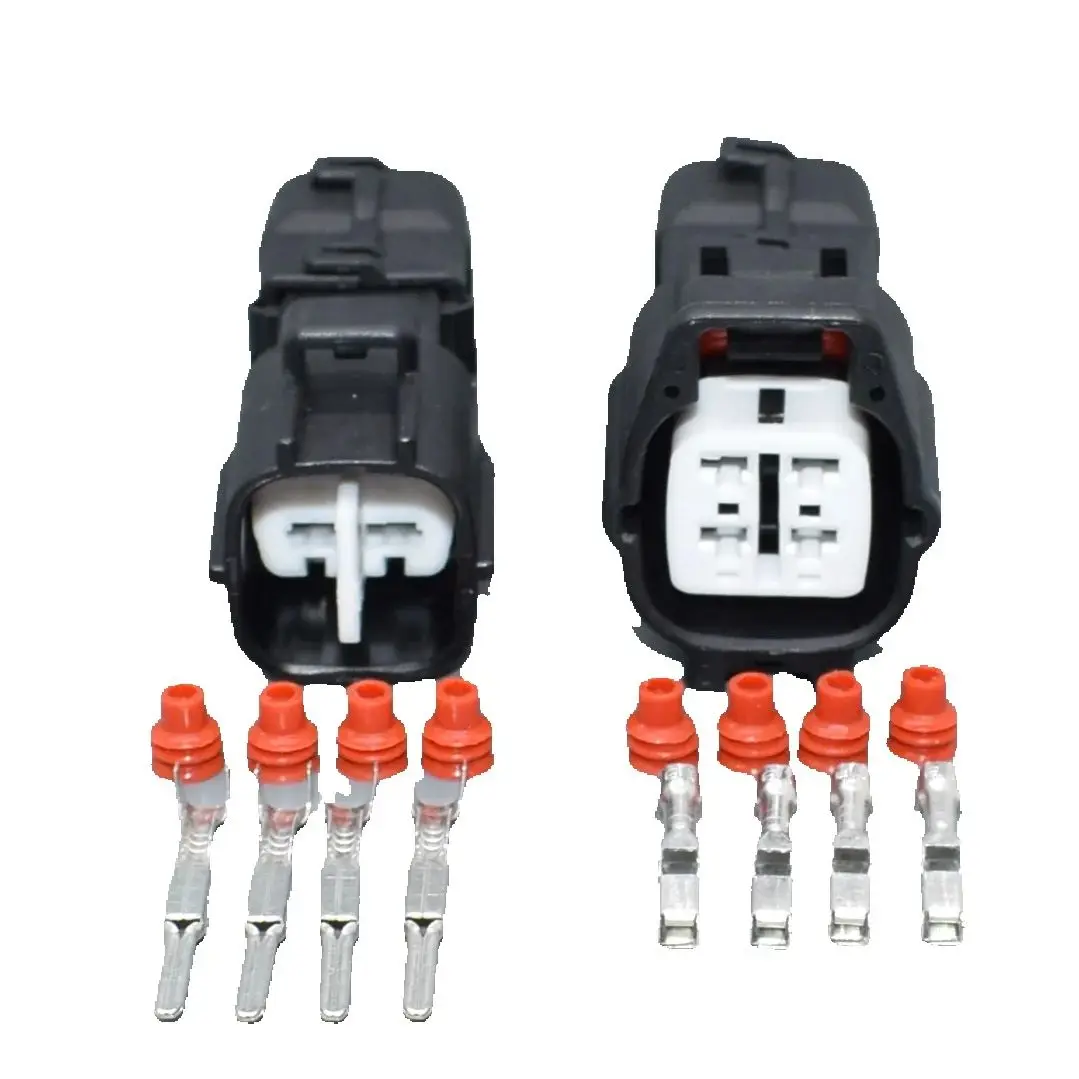 shhworldsea 4 Pin 2.2MM for 6188-0472 6189-0685 90980-11930 90980-11929 Car Oxygen Sensor Connector Sealed Auto Plug AC Assembly