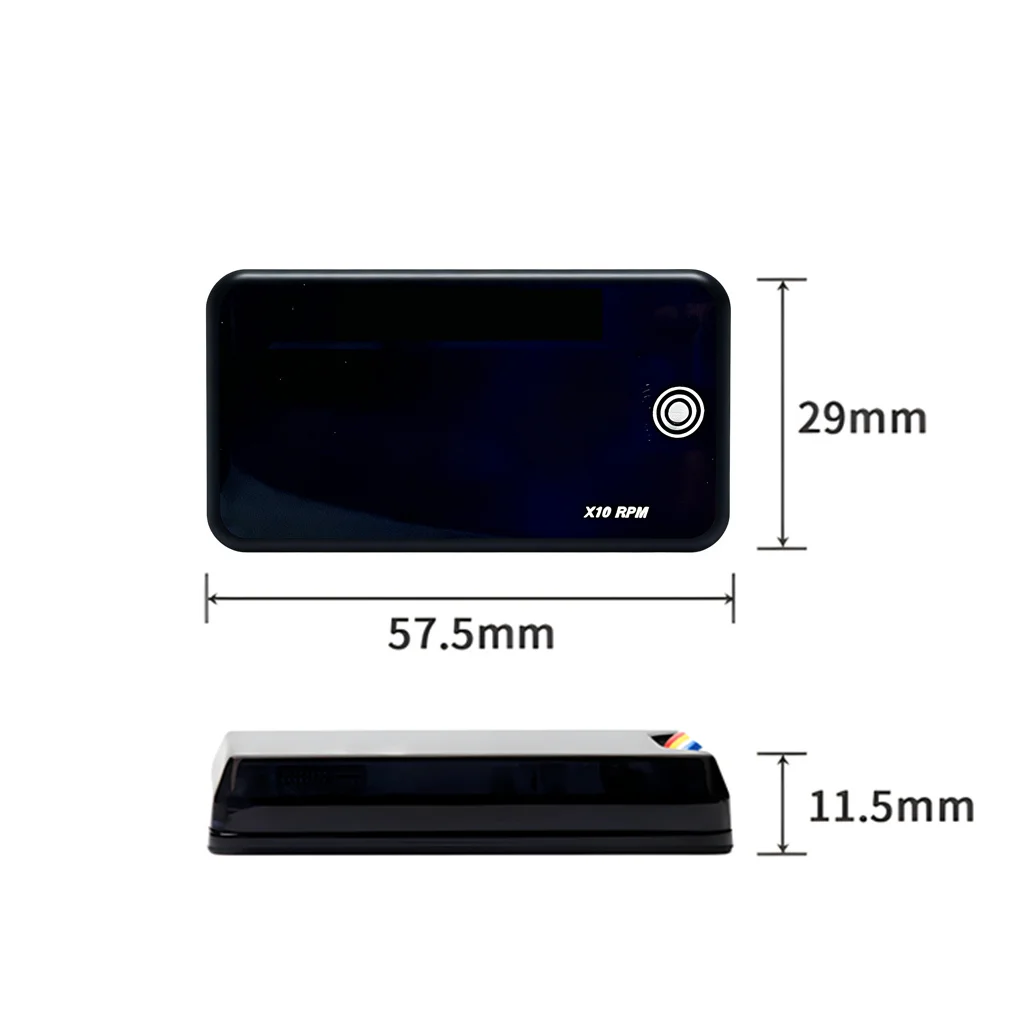 Motorcycle Mini Digital Tachometer RPM Meter LED Touch Screen Engine Speed Gauge 0-20000RPM Universal for Honda Yamaha Kawasaki view 3