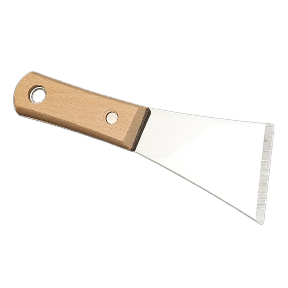 Griddle Plate Angled Putty Knife Polished Scraper Tool Drywall Finishing Tools Steel Silver Cutters