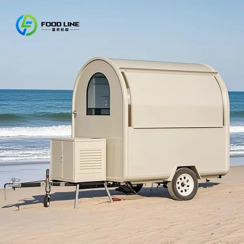 

Stylish Electric Mobile Food Truck Full Kitchen for Fast Service Business Trendy Design Customized