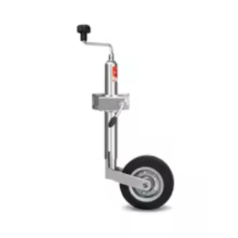 Trailer Jockey Wheel, 8 Inch Swivel Caster Support Jack Stand Stabilizer for Camper RV Trailer