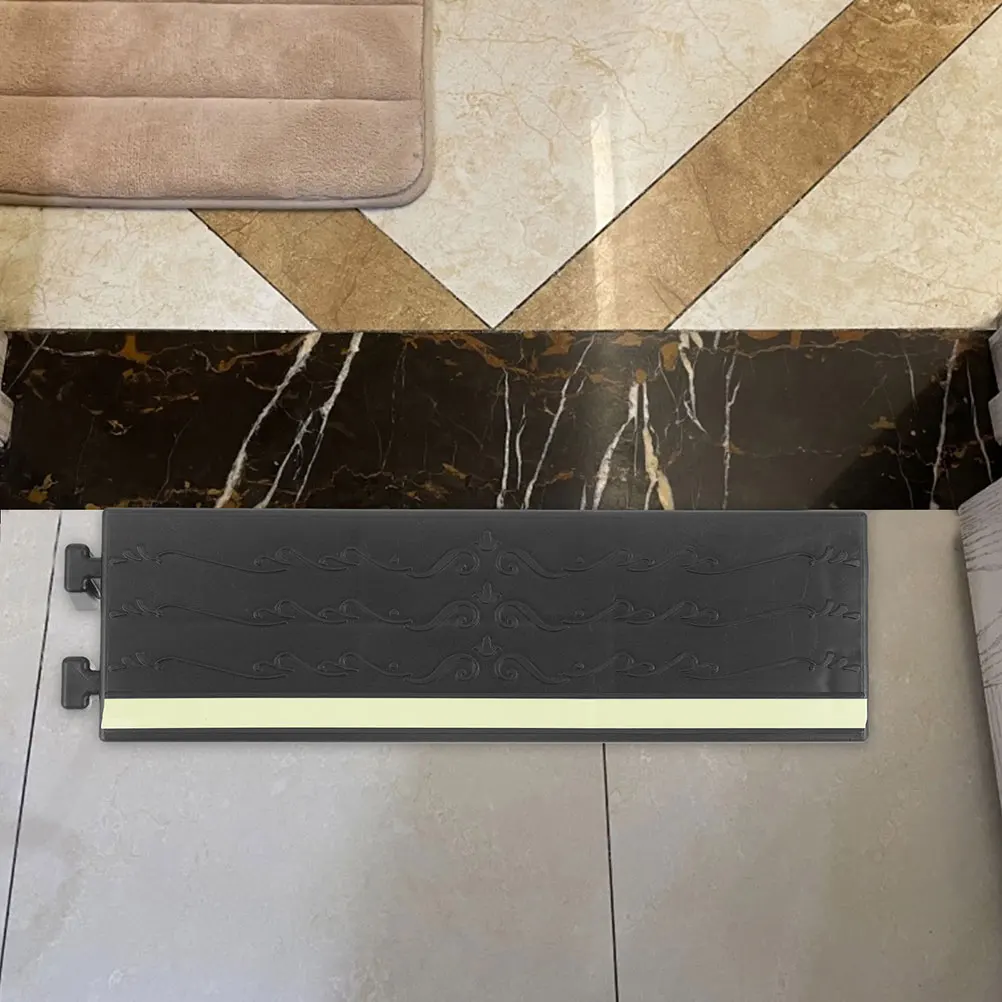 

2pcs Climbing Mat Robot Vacuum Ramp Portable Wheelchair Door Ramps Threshold Strip Wide Slope Mats For Home Office