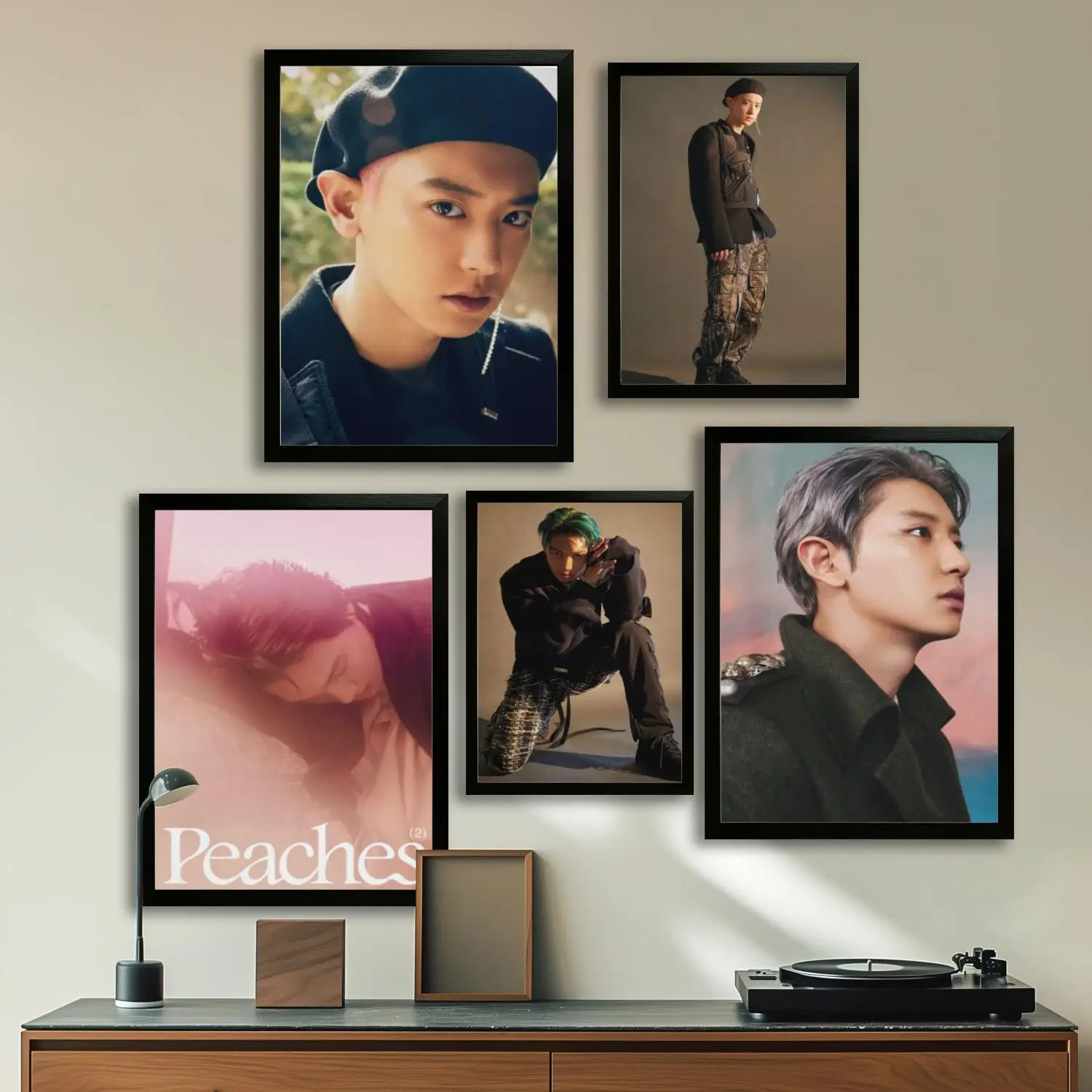 exo obsession album singer Canvas Art Poster and Wall Art Picture Print, Modern Family Bedroom Decor Posters,Decorative painting