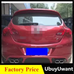 Good Craft Car Decoration ABS Plastic Rear Roof Spoiler For Opel Astra J 2012 2013 2014 2015