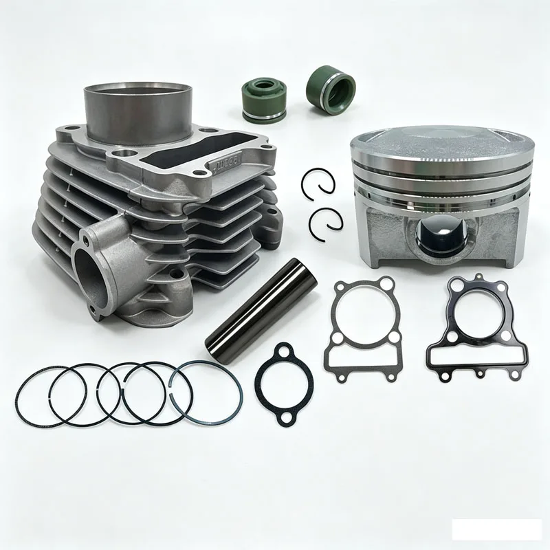 Motorcycle Cylinder Kit Piston And Ring for YAMAHA AG200 ZS200-GY LZX200GY-2 LY200 TW200 Cylinder