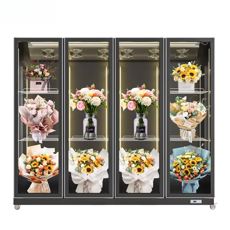 

Single-Temperature Floral Display Fridge for Displaying Flowers Elegant Flower Fridge Cooler Machine