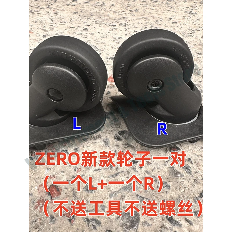 For ZERO Trolley Case Wheels, HINOMOTO Universal Casters, Replacement Rolling Wheels & Tires for Travel Luggage Suitcase Repair