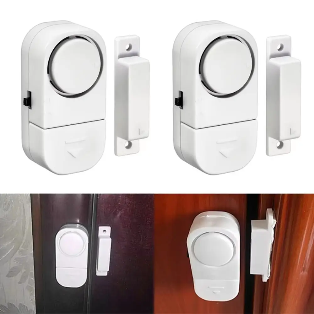 

High Volume Anti-theft Doorbell Alarm Easy Installation Wireless Burglar Alarm Self-adhesive Window Alarm for Home Security