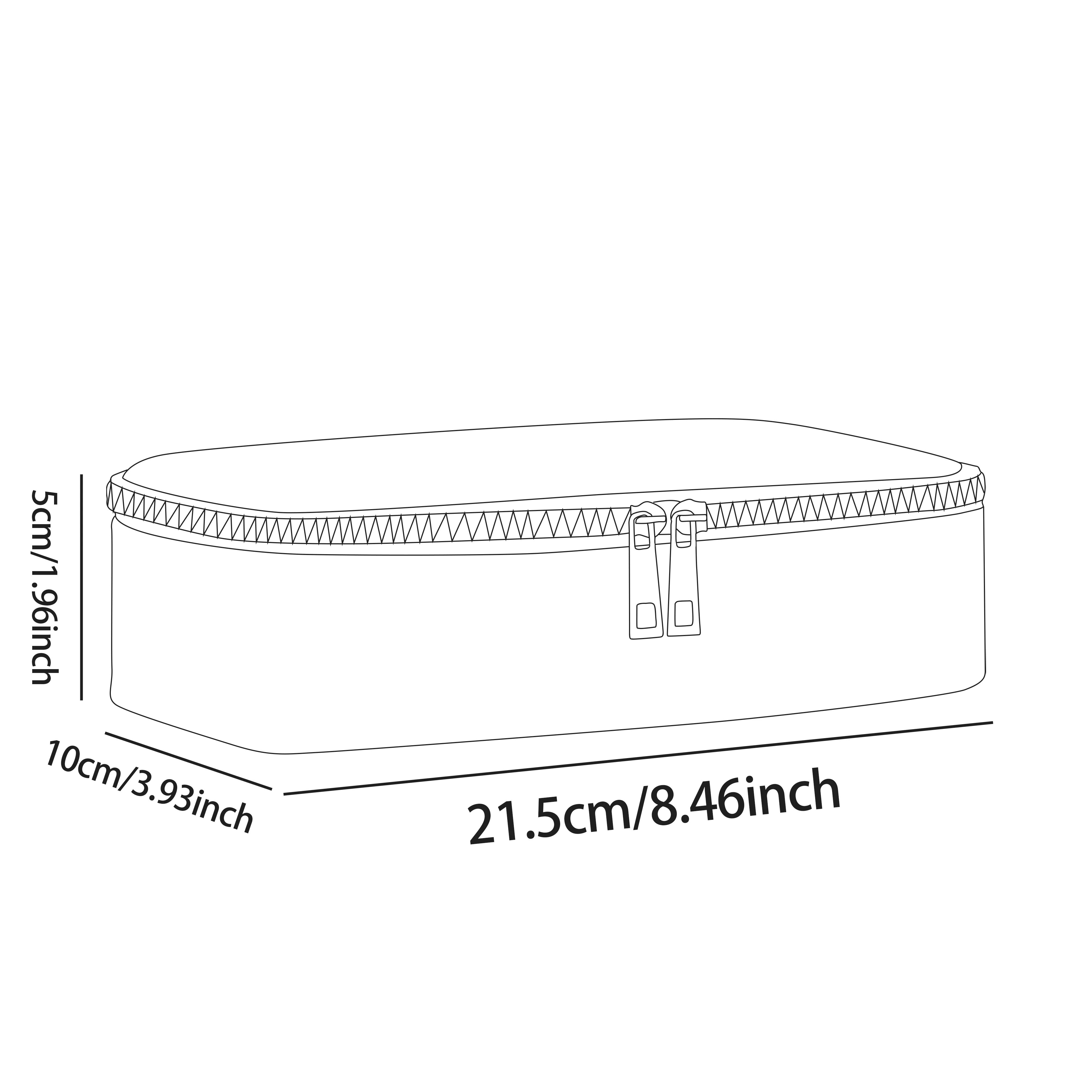 مقلمة ذات سعة كبيرة مطبوعة بنمط الزهور، حقيبة تخزين متينة متعددة الوظائف، صندوق تخزين محمول بسحاب #6