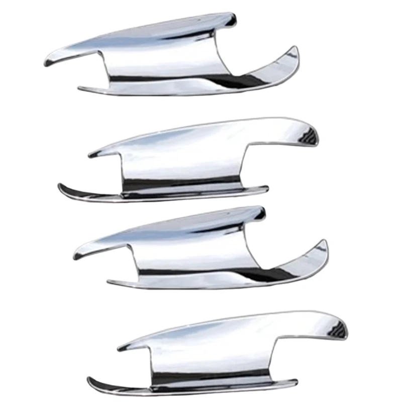 For Mercedes C Class W204 For GLK Class X204 ML W166 Class For GL Class X166 Cup Insert Door Handle Bowl Chrome Cover Trim