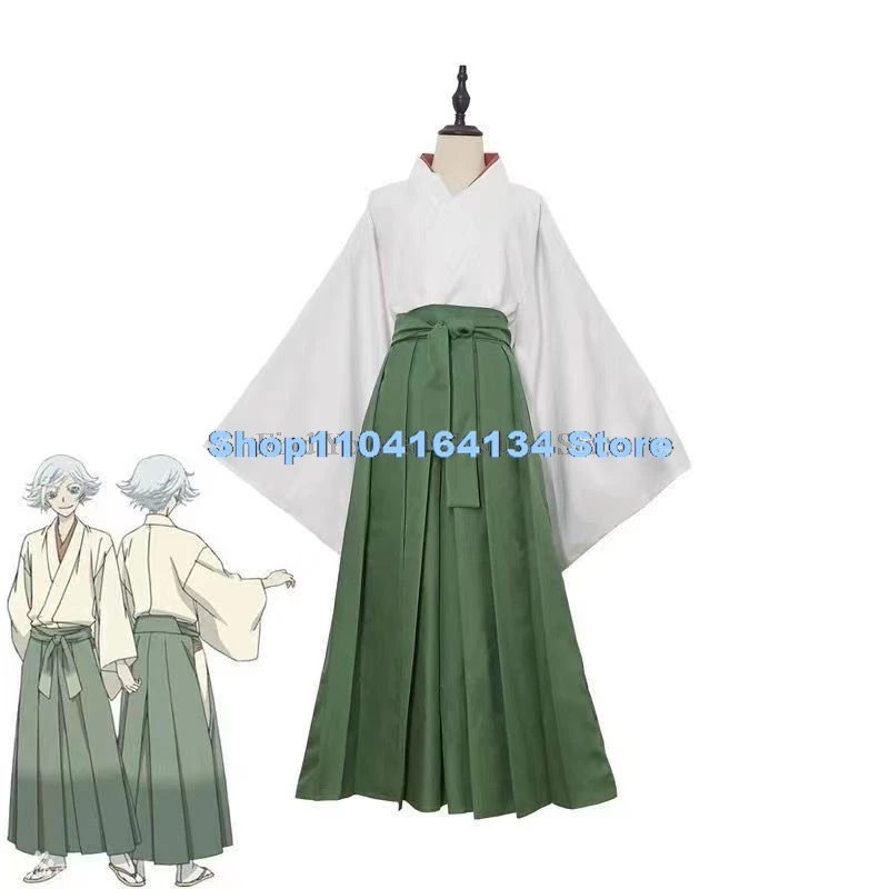 Kamisama Kiss-disfraz de Hajimemashita Love Mizuki, Kimono Unisex para Halloween, blanco