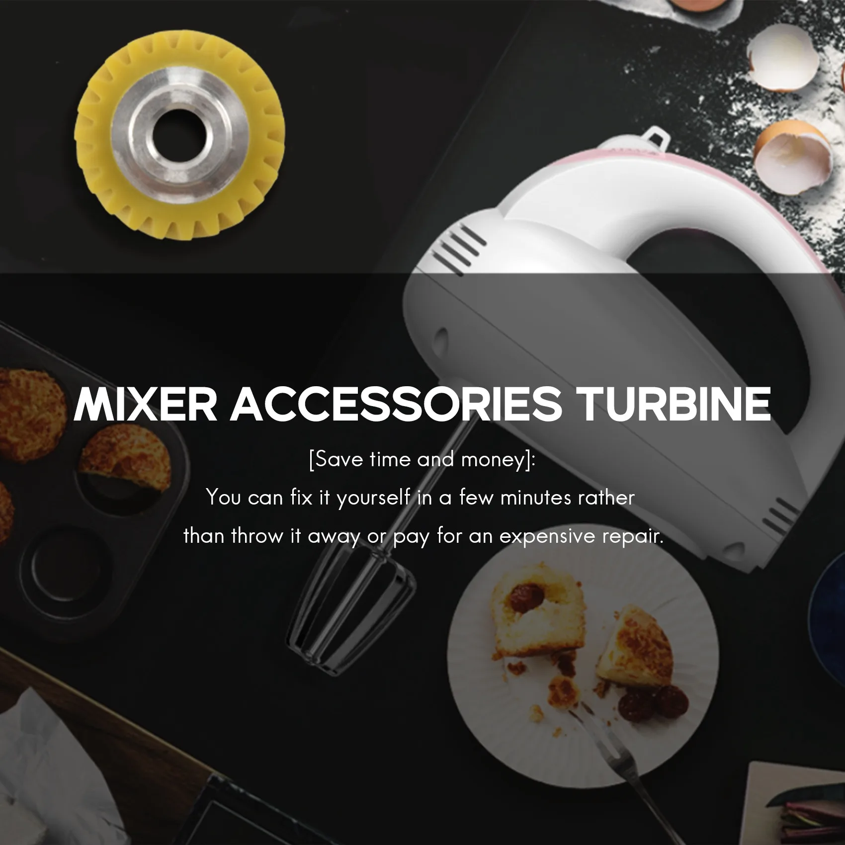 M14KW 10112253   ชิ้นส่วนทดแทนเกียร์หนอนผสมเหมาะอย่างยิ่งสําหรับเครื่องผสม KitchenAid-แทนที่ 4162897 4169830   เอพี 4295669