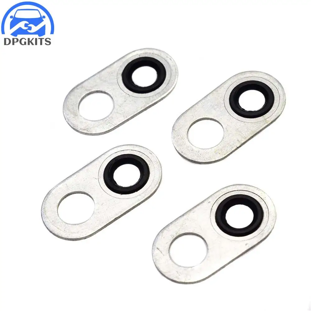 4pcs 12551933 Steam Vent Tube Coolant Bypass Air Bleed Pipe Water Crossover Block Off Seal Gasket For LS Engine 4.8 5.3 5.7 6.0