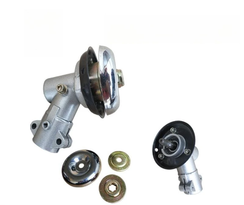 

Редуктор для газонокосилки, прополочная машина, кусторез, садовые аксессуары, рабочие головки с двойным и одинарным ушком