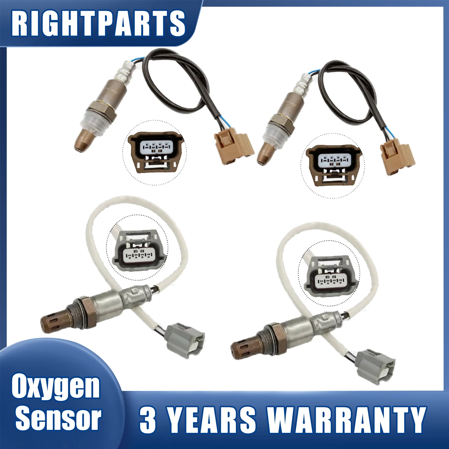 

New Up+Downstream Oxygen O2 Sensor 22693-1MR0A 226A0-3NT0A For Nissan Pathfinder Altima Quest Infiniti JX35 QX60 3.5L 2013 2014