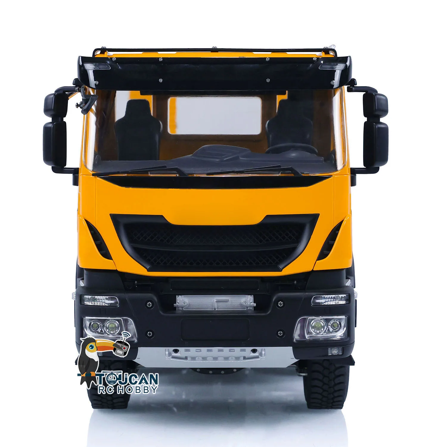 รถยกไฮดรอลิกบังคับวิทยุ 1/14 RC 8x8 2 สปีด รถกู้ภัยบนถนน ระบบล็อคเฟืองท้าย CNC ระบบไฟ ของเล่น