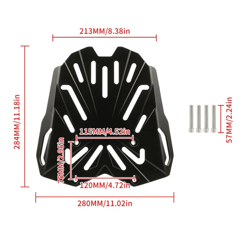 A80X-قوس رف المقعد الخلفي لهوندا PCX150/PCX160 حامل الحقائب دعم الرف البضائع