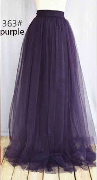 Saia destacável do casamento do tule, Trem removível para vestidos de noite, Boho Bridal Overskirt, Branco Preto Azul Roxo