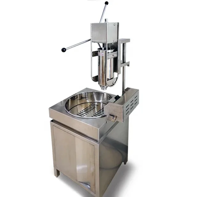 churros machine with fryer spanish churro machine with fryer Churros Maker with fryer 5L with cabinet