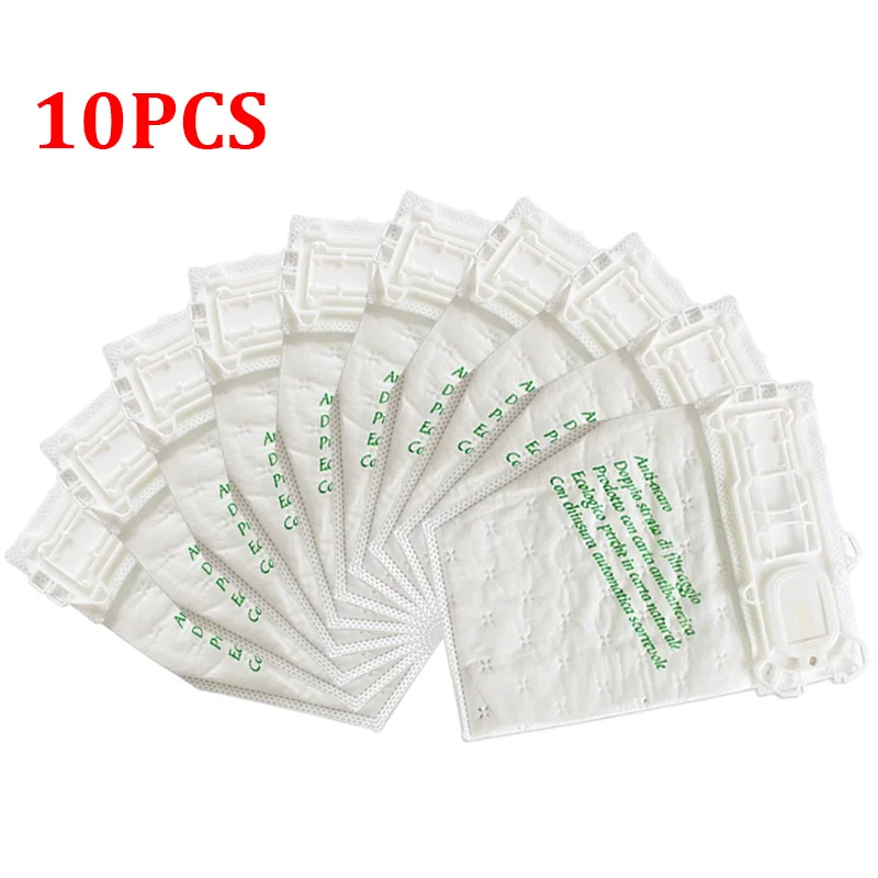 2/4/8/10Pcs Dust Filter Cleaner Bags For Vorwerk VK135 VK136 FP135 FP136 KOBOLD135 VK369 Vacuum Cleaner Replacement Parts