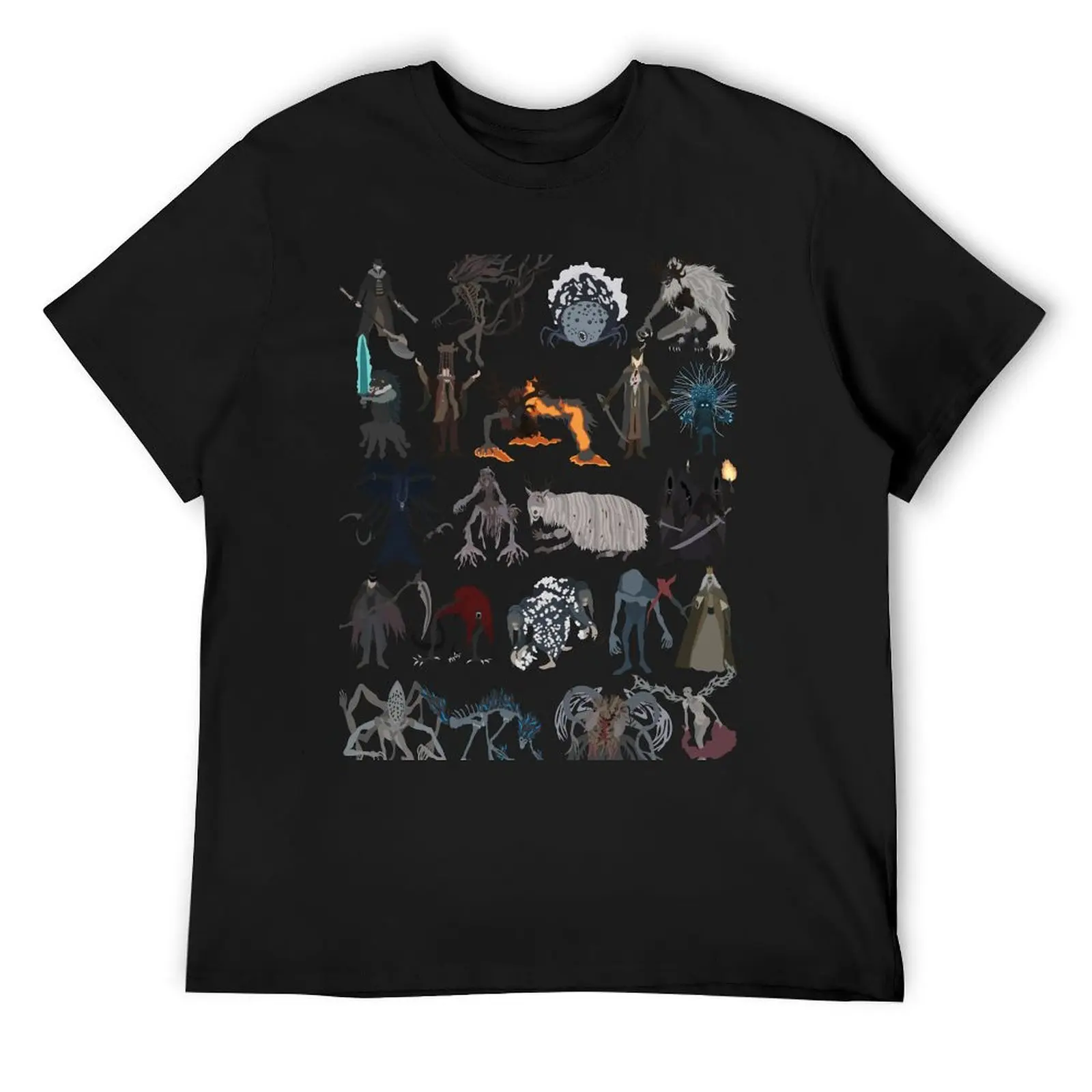 Bloodborne bosses T-Shirt graphic shirts new edition tops mens t shirt graphic