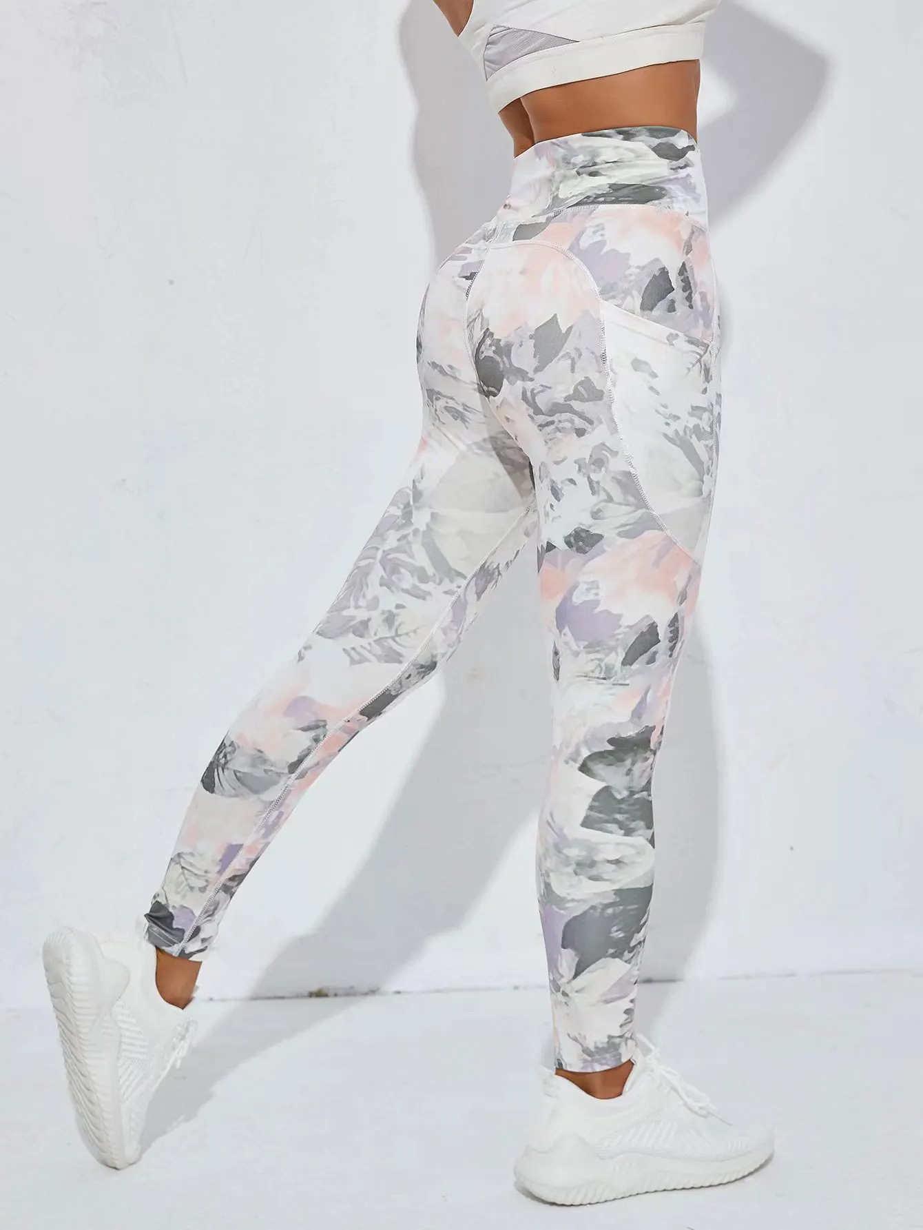 Casual Straight Leg Trousers Full Length Mid Waist Women's Bottoms Fashion Leggings Pants Style No Decoration