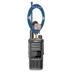 Iradio UV88 Two Way Radio Waterproof USB Type C Port 18-620Mhz HF CB FM AM CW  LSB LW MW SW SSB Reception with Loop Antenna