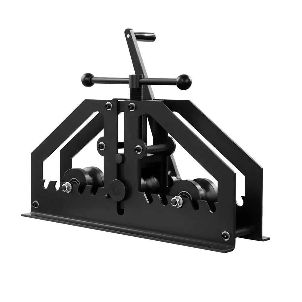 Tube Roller Bender TR 60 Heavy Duty Metal Brake Bender Industrial Portable Tube Roll Tool Manual Operated Pipe Bending