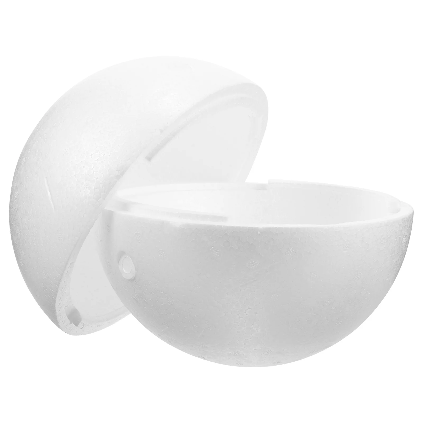 

Large White Foam Ball Smooth Round Unpainted DIY Craft Decoration for Wedding Party Christmas Valentine's Day Ornament