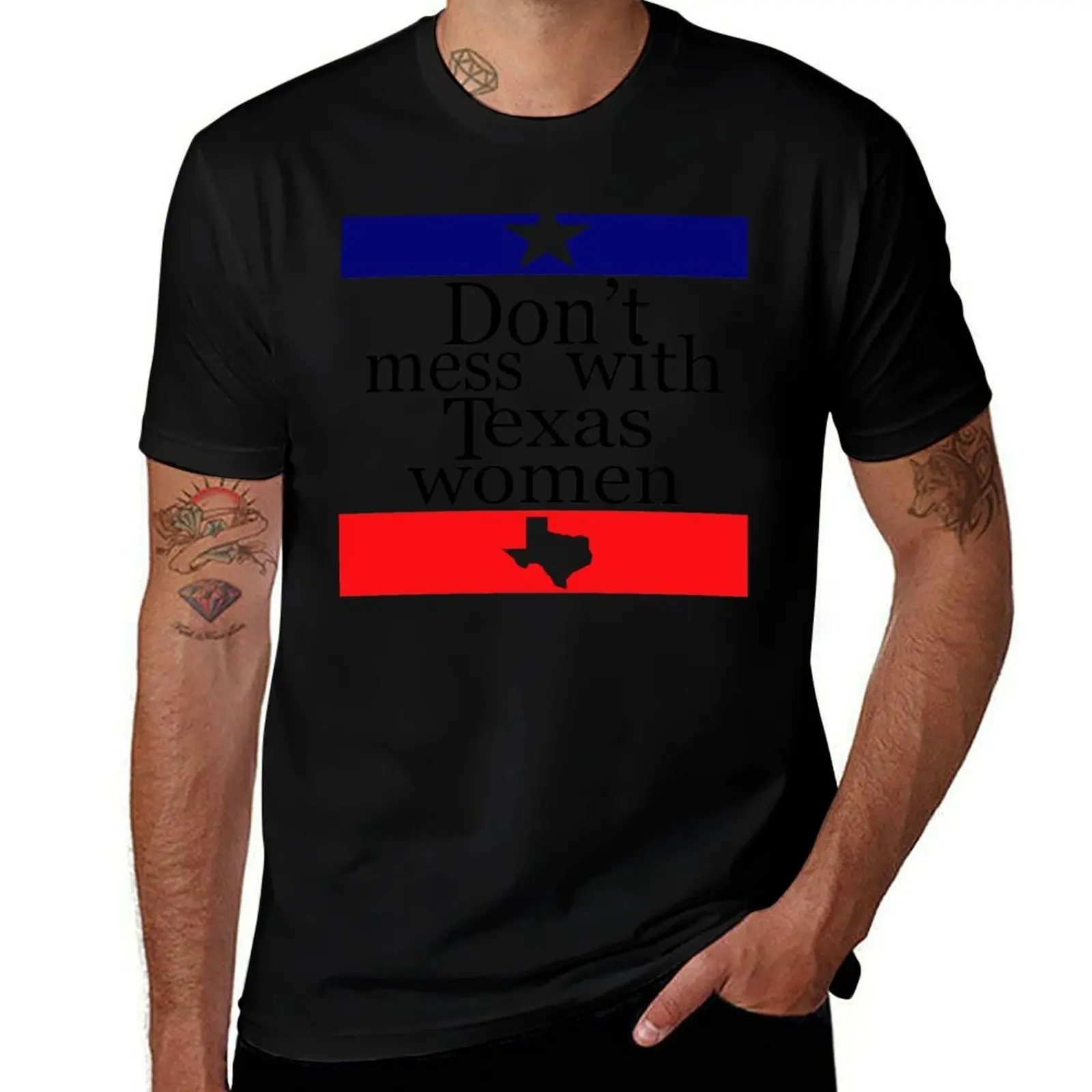 

Don't mess with Texas women shirts T-Shirt Work Basic Short Sleeve Top