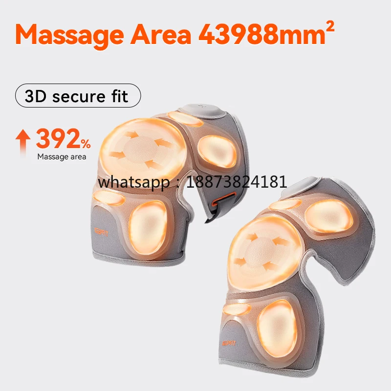 Deep Tissue Knee Massager with Heat and Air Compression for Effective Pain Relief of Knee Muscles fast shipping