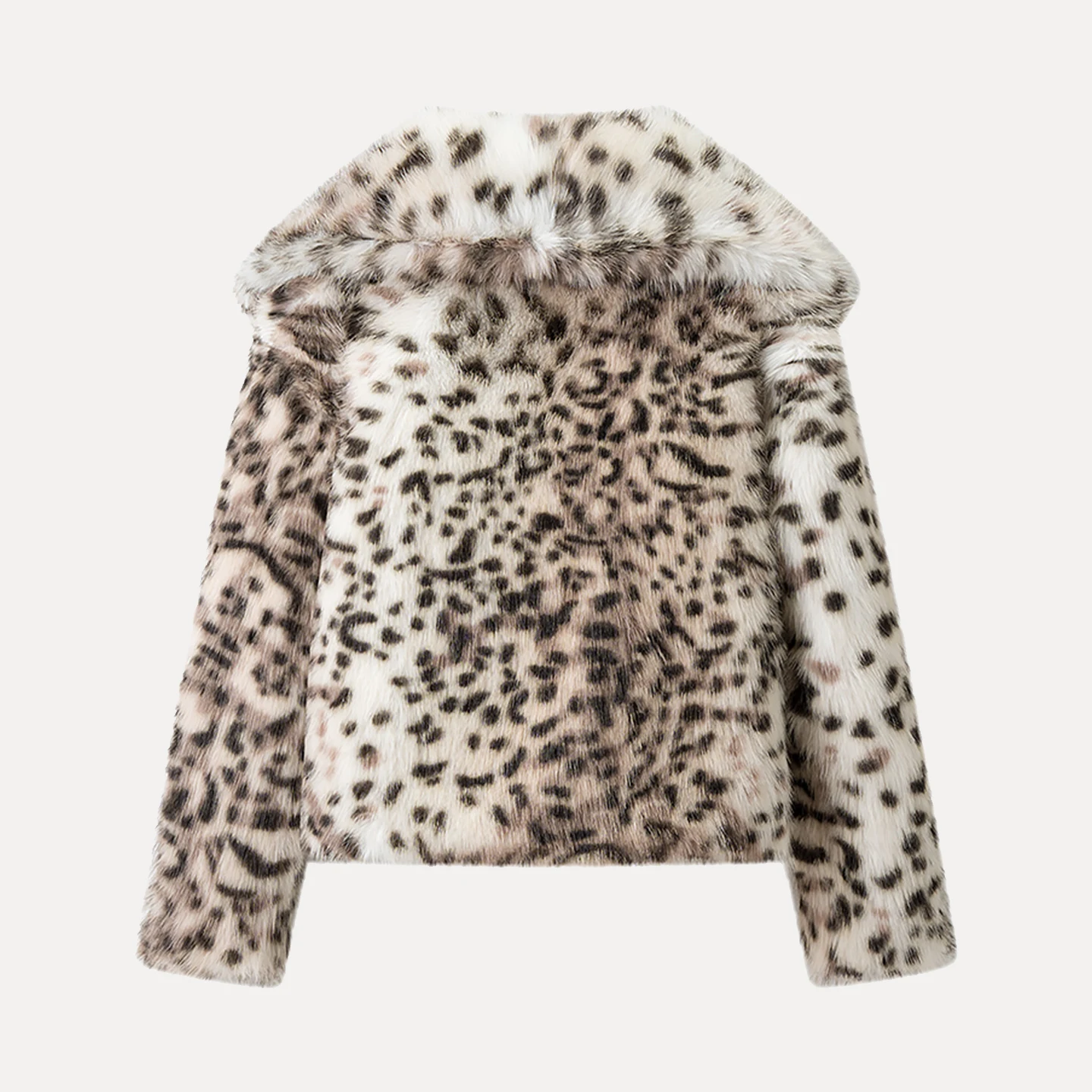 Cappotto di pelliccia con stampa animalier Faionable Capispalla casual per il tempo libero da donna Or Sle Chiusura con bottoni Lungo Sve Ladies Jaet