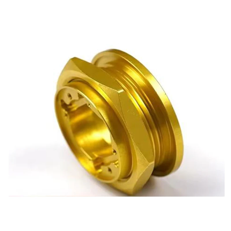 Customization Of Precision CNC Machining Anodized Copper Handle Base Accessories