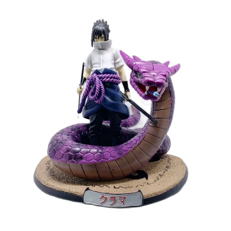 

Anime Uchiha Sasuke Summoning: Manda GK PVC Action Figure Orochimaru Snake Statue Collection Model Toys Doll