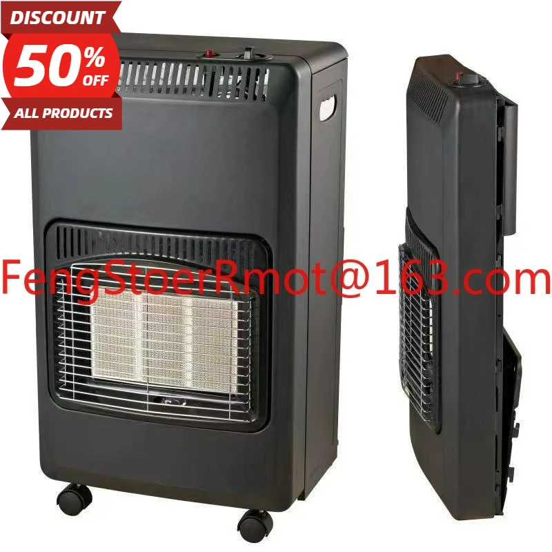 Portable Pulley Winter Indoor Gas Heater Infrared Quick Heating 4200 Watts