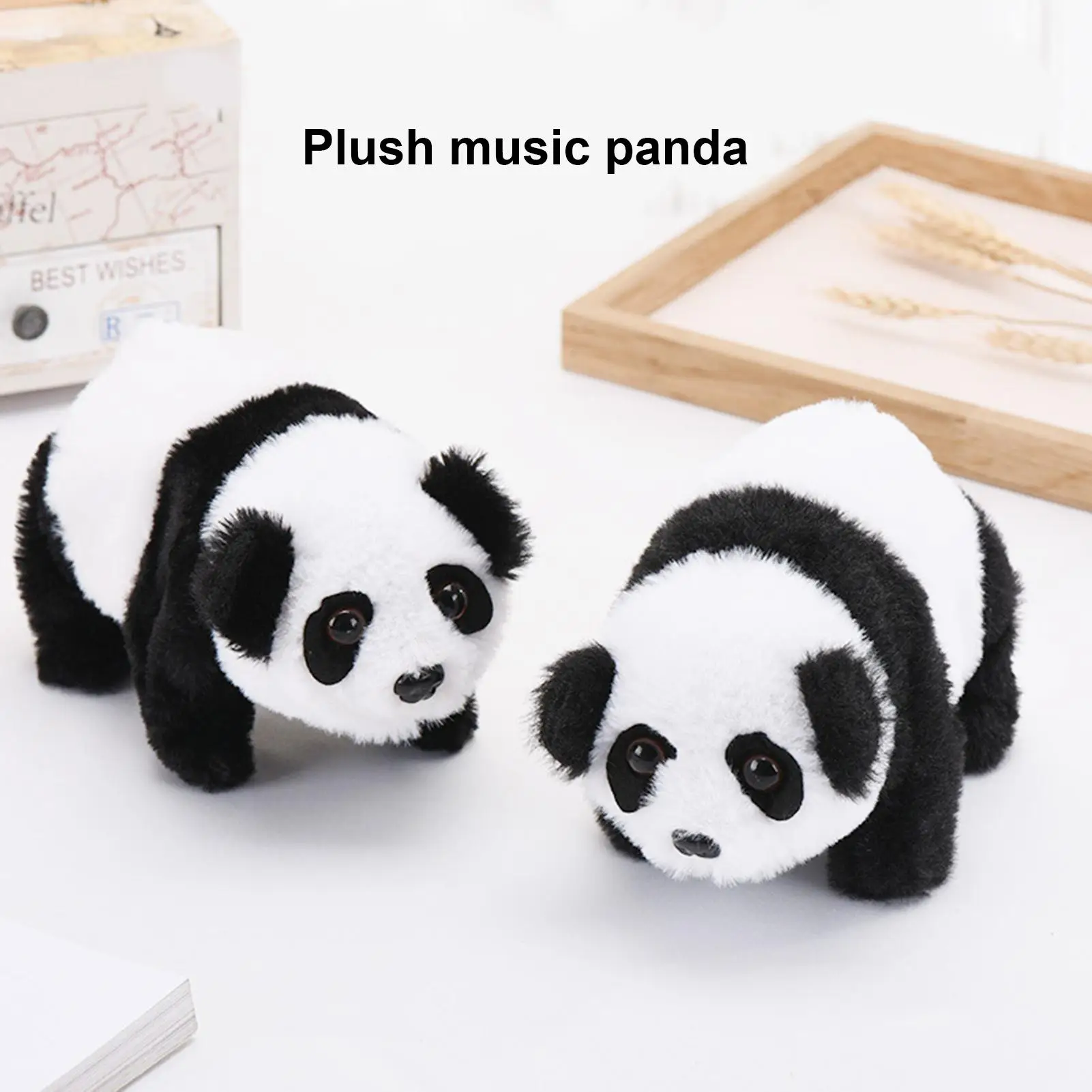 Panda Toy Realistic Calling Crawling Walking Panda Toys Interactive Electronic Pets Simulation Talking Moving Toy for Kids