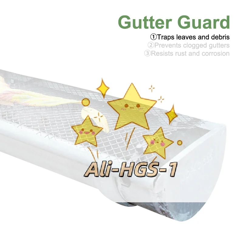 

Простая в установке защитная крышка для желобов, сетчатая сетка своими руками для сохранения листьев и мусора, подходит для большинства стандартных желобов