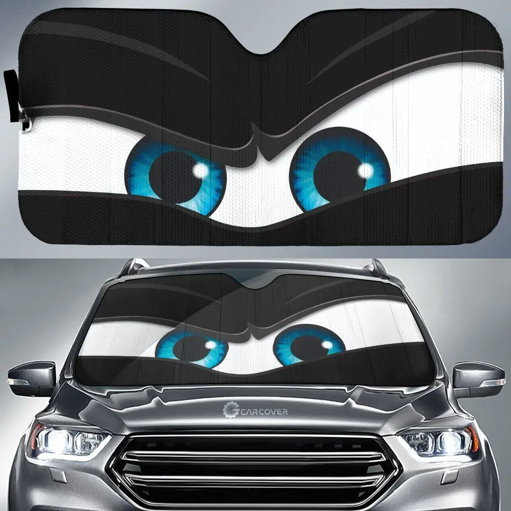 

Sunshades Reflector Anti UV Protector Evil Eyes Custom Car Sunshade Auto Sunshade Universal Sun Shade Summer 2022Hot Sale