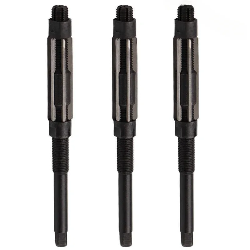 1PC Adjustable Hand Reamer HSS Size Range Alloy Steel Reamer Hand Reamer Machine Cutting Tools (10/12/15/17/19/20/21/23/25/26mm)