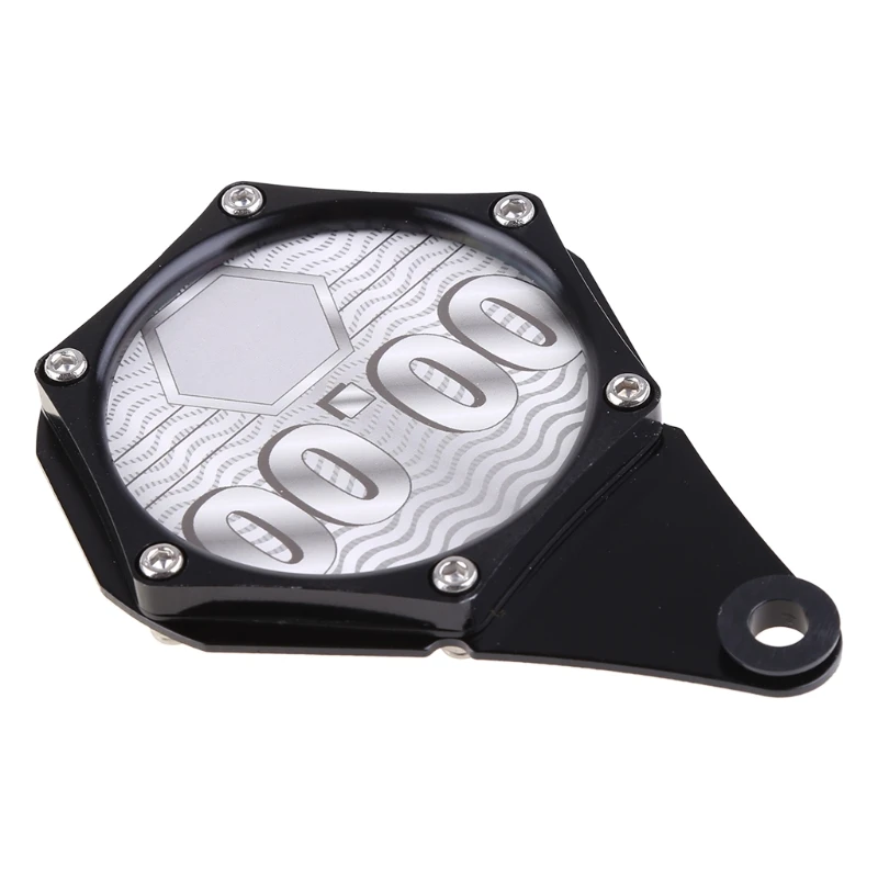 Universal Motorcycle Scooter Round Tax Disc Plate Holder Motorbike Decoration