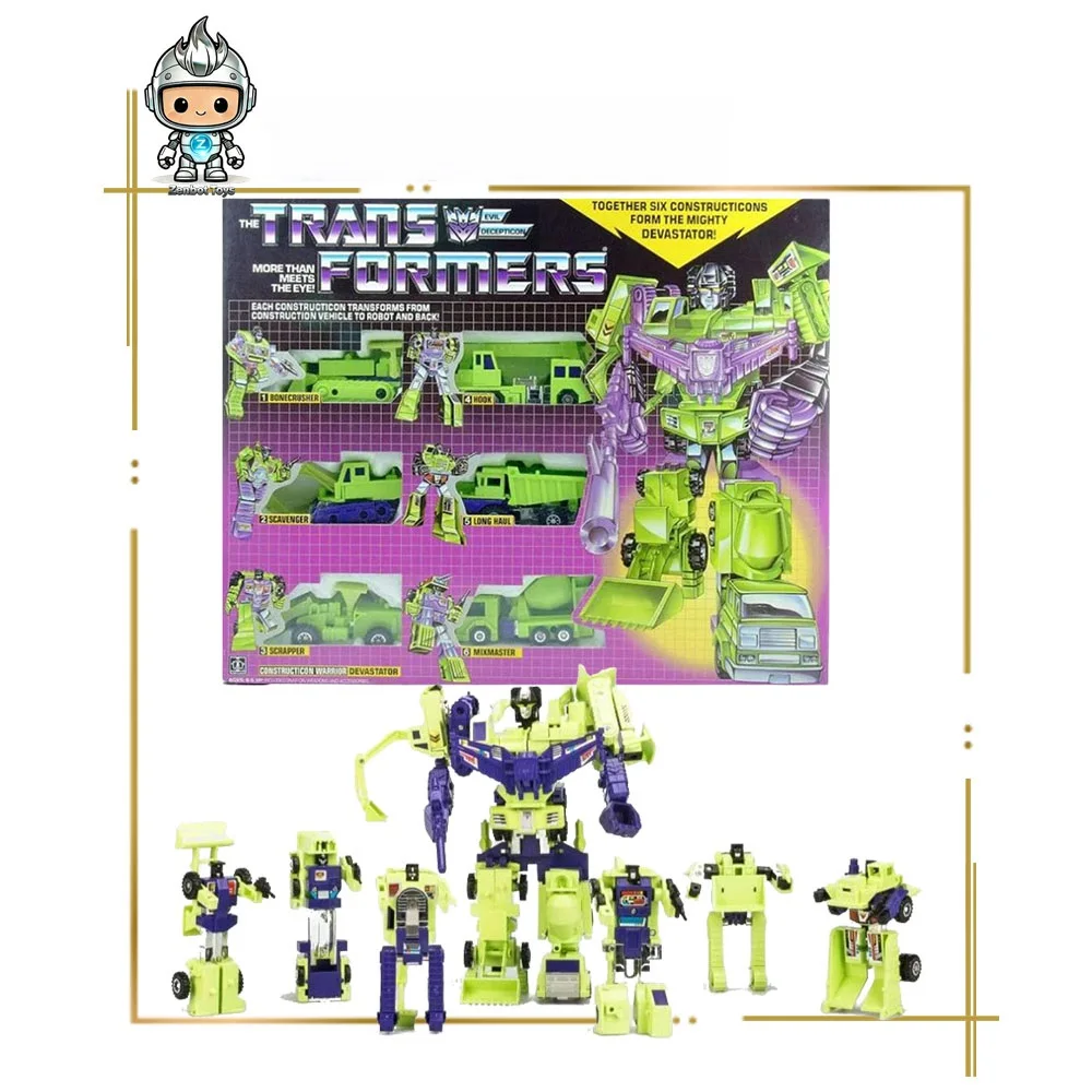 

In Stock Classic Transformed toys G1 Reissue KO Edition Hercules suit Cybertron Autobots Action Figures Collectible Gifts