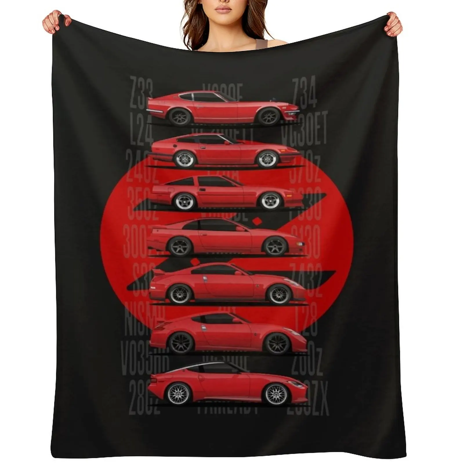 

Z Generations (Red) Throw Blanket Winter beds Tourist Luxury Brand Weighted Blankets