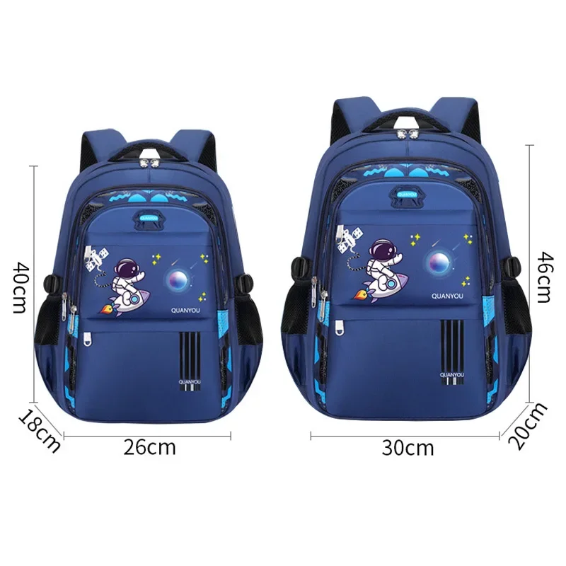 Mochila de gran capacidad para niños, morral de escuela primaria, Spaceman, bolsa escolar para niños, M/L, novedad