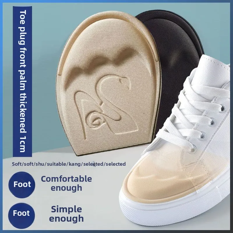 Forefoot Pad Non-slip Sole Toe Plug Cushion Half Insoles for Shoes Inserts Reduce Shoe Size Filler High Heels Pain Relief Pads