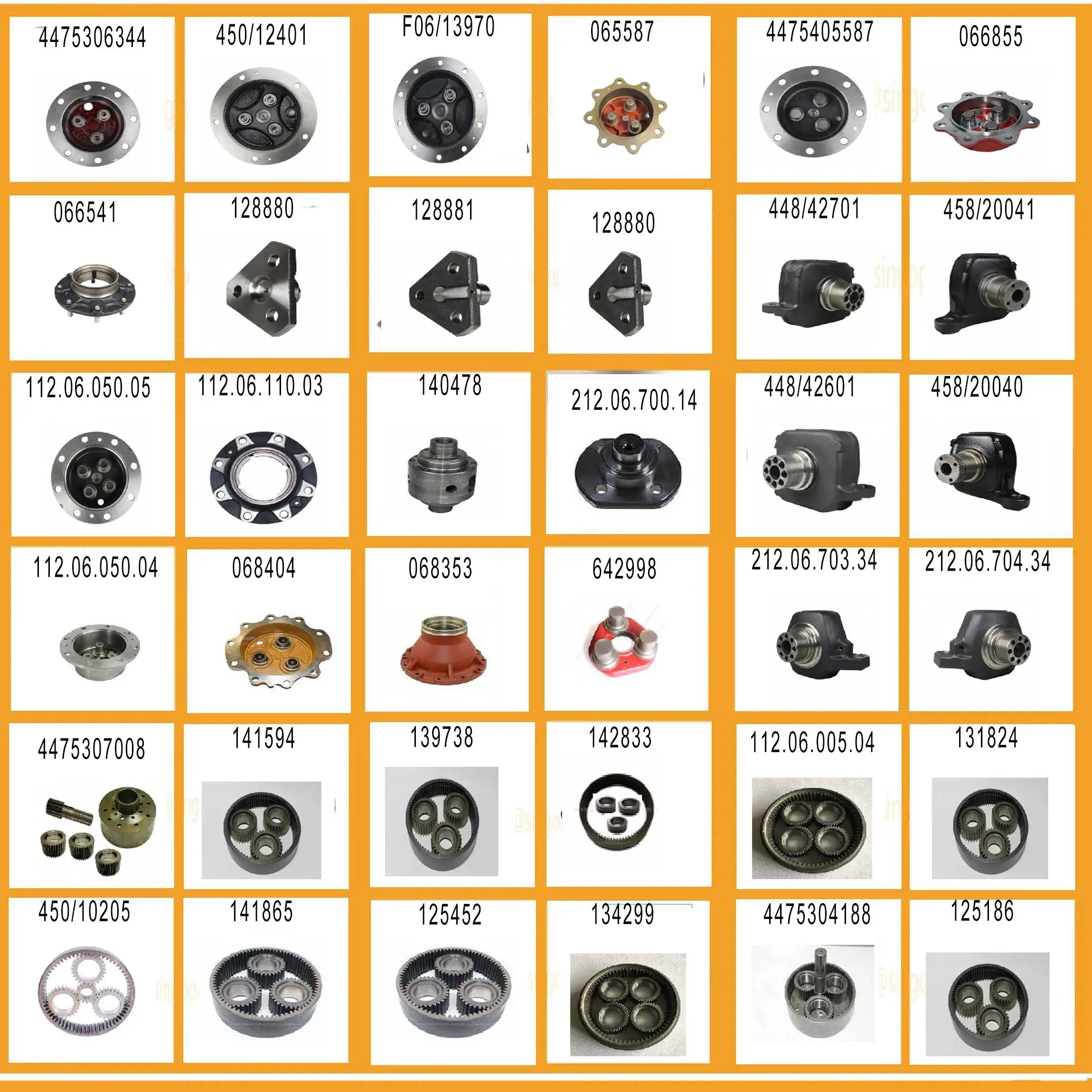 Wheel Hub Planetary Gear 11035815 Transmission Spare Part Compatible with Volv*o L50B L50C BM L50C L50D L50E Loader