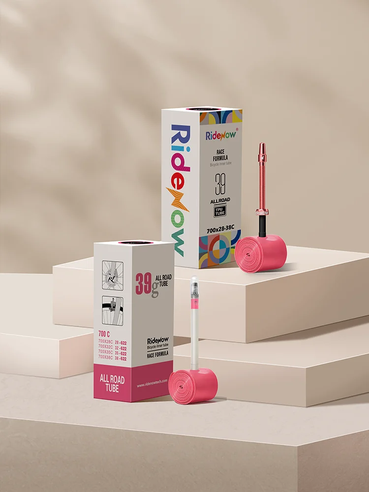 AliExpress Ridenow RideNow allroad Bicycle inner tube 700/28-38c 39g TPU Inner Tube Plastic / Alloy Valve Stem 2pieces-set