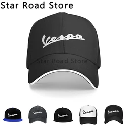 Italy Vespas Motorcycle Print Baseball Caps Outfits for Unisex Casual Distressed Washed Hats Dad Hat Adjustable