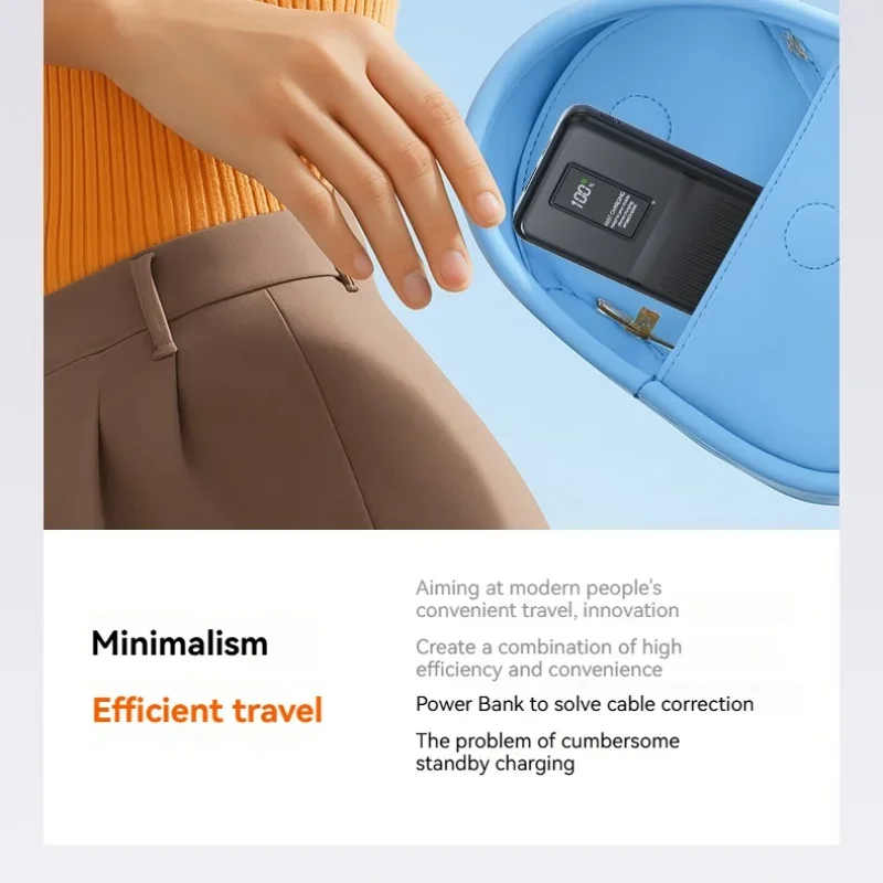 باور بانك Xiaomi MIJIA بقدرة 200000 مللي أمبير في الساعة، بطارية محمولة ذات سعة كبيرة، شحن سريع للغاية، يأتي مع كابلين للهاتف